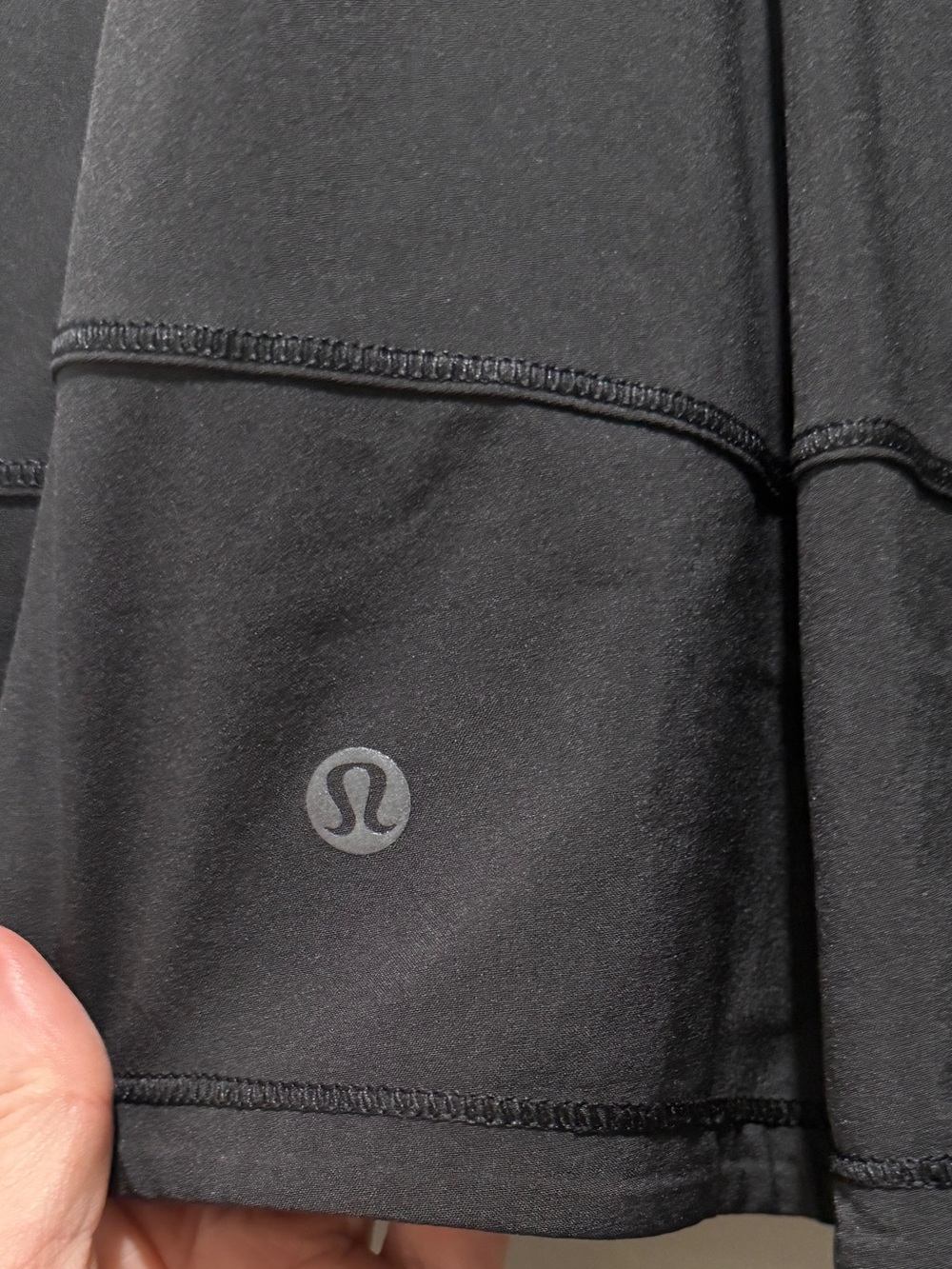 Lululemon Pace Rival Skirt (Tall) 4-way Stretch - Black - Picture 7 of 8